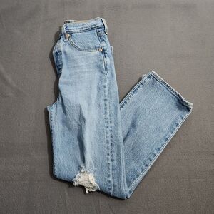 Levi's Light Blue Straight Leg Jeans